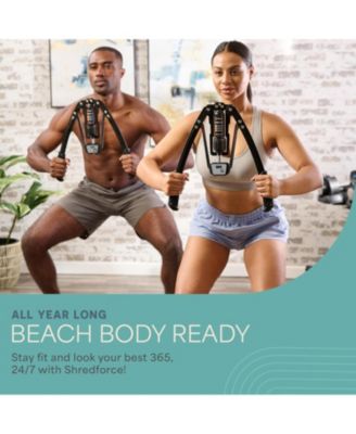 Hydraulic Power Chest Expander – Adjustable 22–440lb Arm Twister with Rep Counter for Upper Body Strength Training