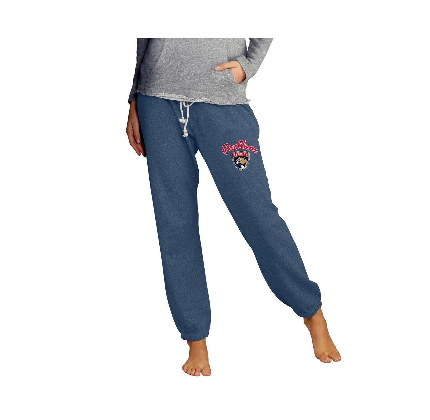 Women's Navy Florida Panthers Mainstream Knit Jogger Pants