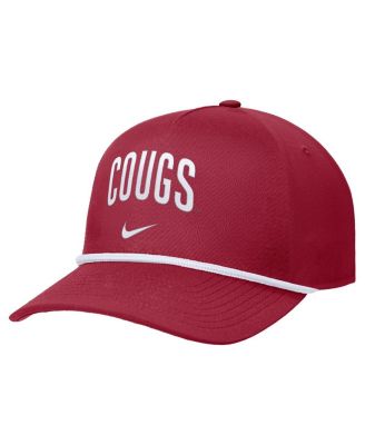 Nike - Men's Crimson Washington State Cougars Rise Adjustable Hat