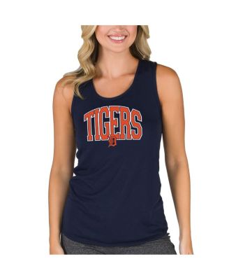 Concepts Sport - Women's Navy Detroit Tigers Marathon Racerback Tank Top