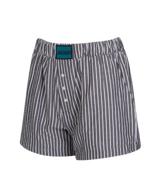 Women's 2-Pack Charcoal Jacksonville Jaguars Stripes and Solids Boxer Shorts Set