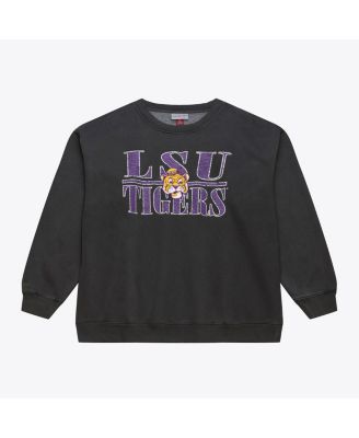 Mitchell & Ness - Men's Black LSU Tigers Downtown Fleece Sweatshirt