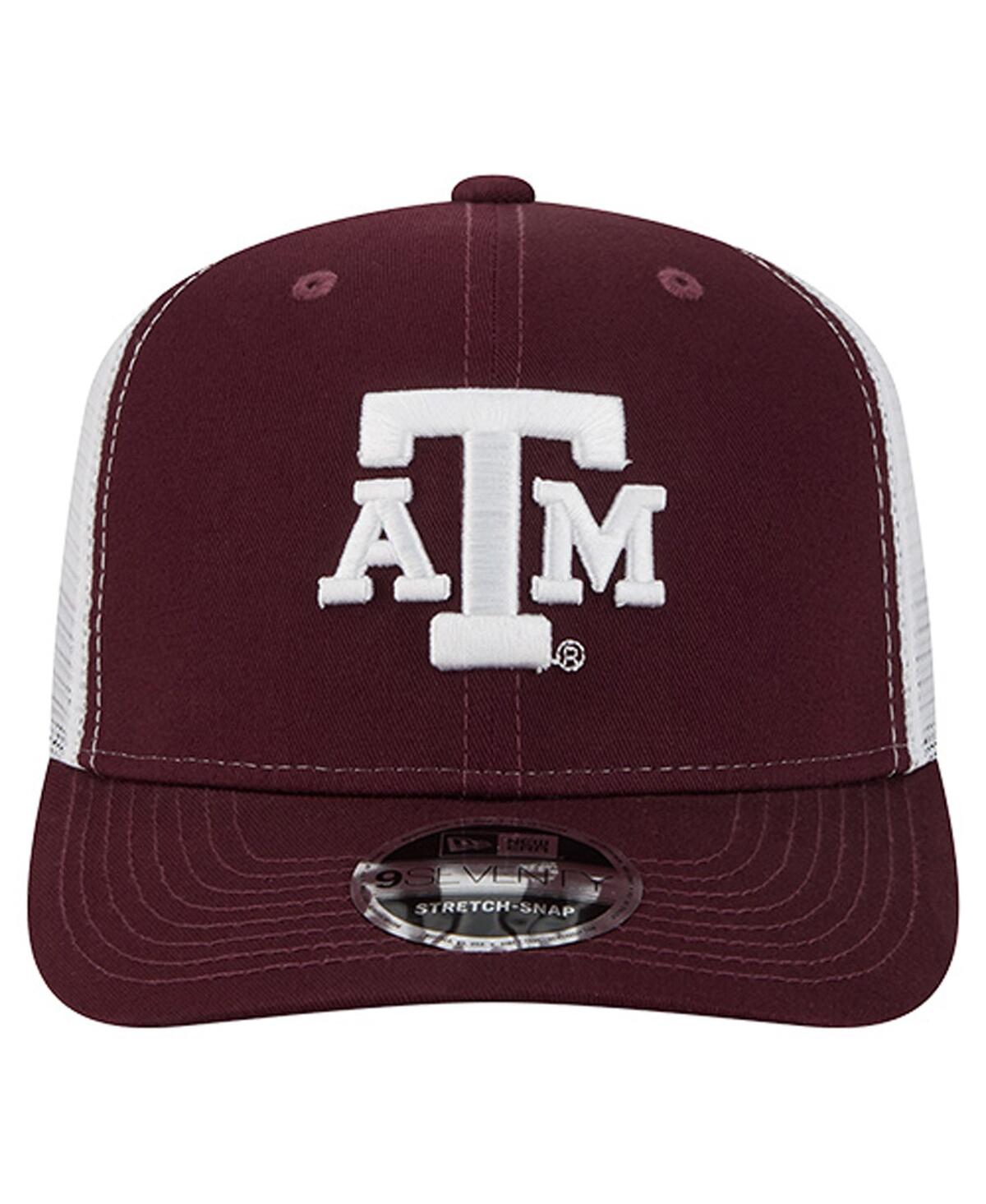 New Era Men's Maroon Texas A M Aggies Team 9SEVENTY Coolera Trucker Adjustable Hat