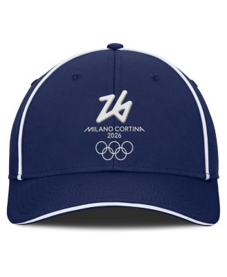 Men's Navy Milano Cortina 2026 Winter Olympics Launch Flex Hat