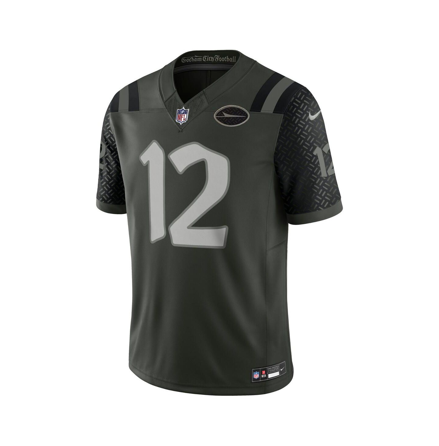 Мужской топ Nike Joe Namath Gotham Green New York Jets 2025 Rivalries Collection Retired Player Limited Jersey — фото 2