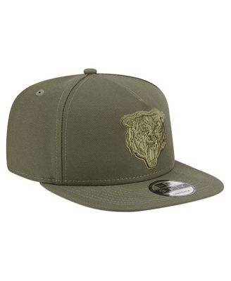 Big Boys and Girls Olive Chicago Bears Color Pack A-Frame 9FIFTY Snapback Hat
