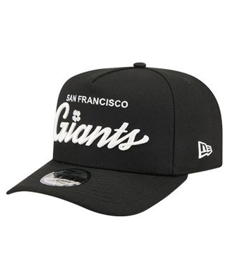 Men's Black San Francisco Giants Local Play A-Frame 9FIFTY Snapback Hat