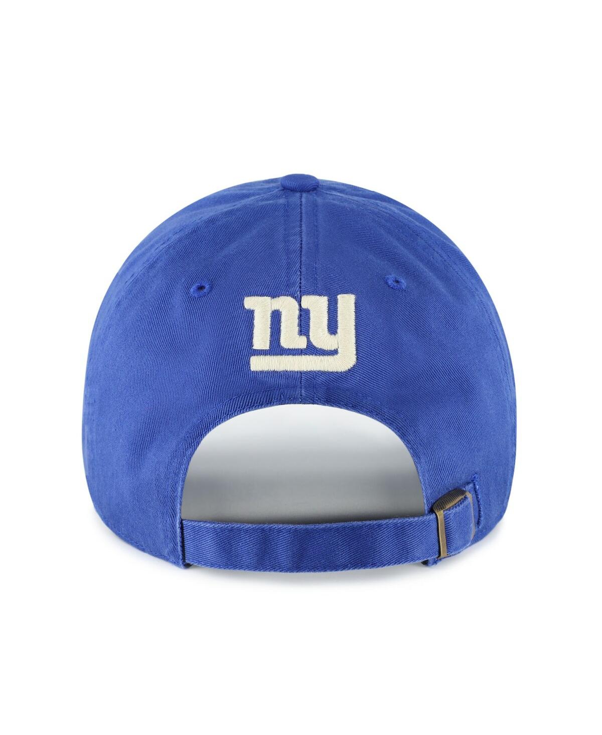 47 Brand Women's Royal New York Giants Zoey Clean Up Adjustable Hat In Blue