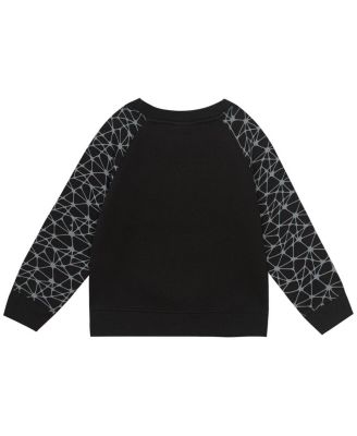 Toddler 2-Piece Black Chicago Bulls Nothing But Net Fleece Sweatshirt and Pants Set