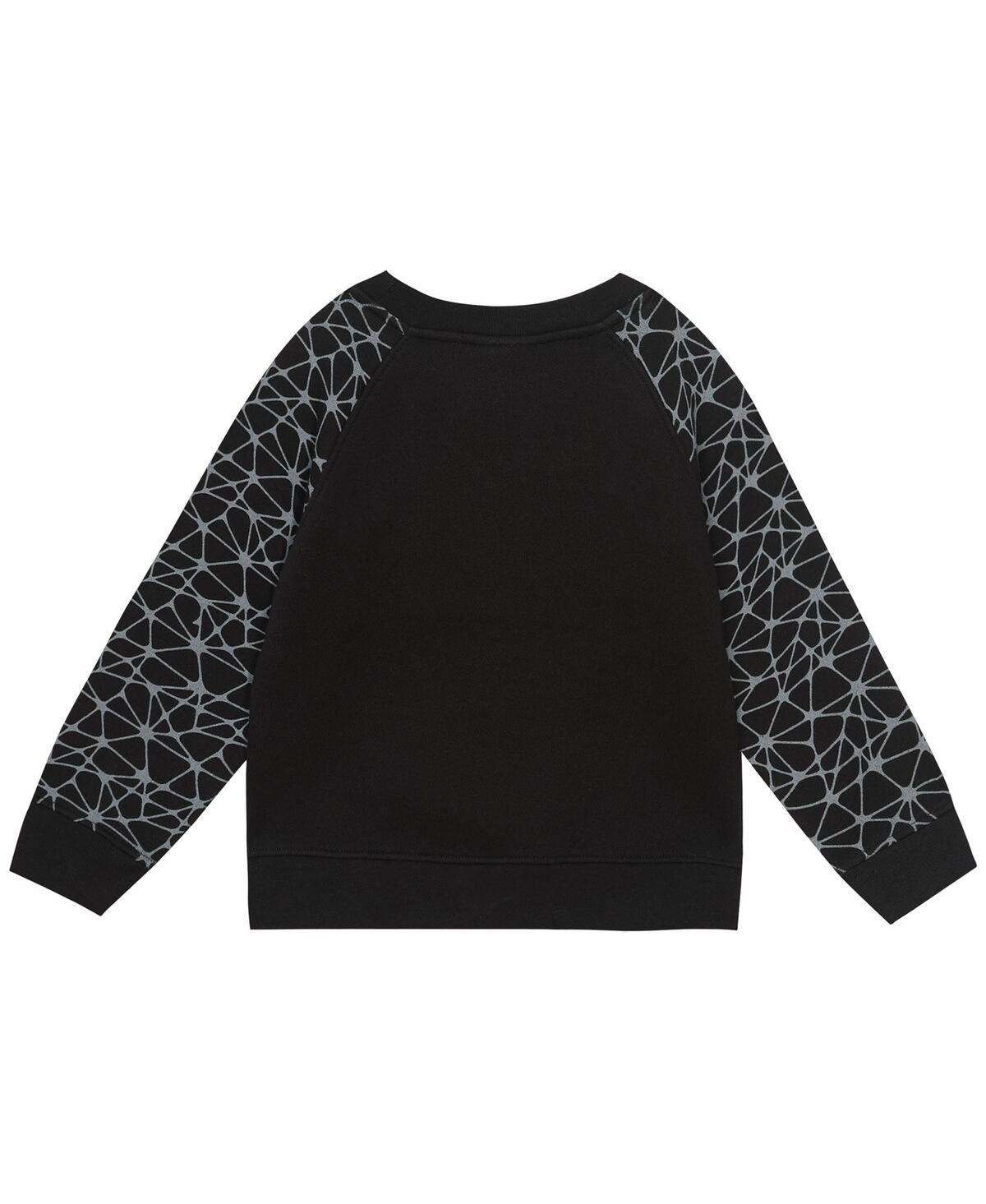 Outerstuff Toddler 2-piece Black Chicago Bulls Nothing But Net Fleece Sweatshirt And Pants Set In Black