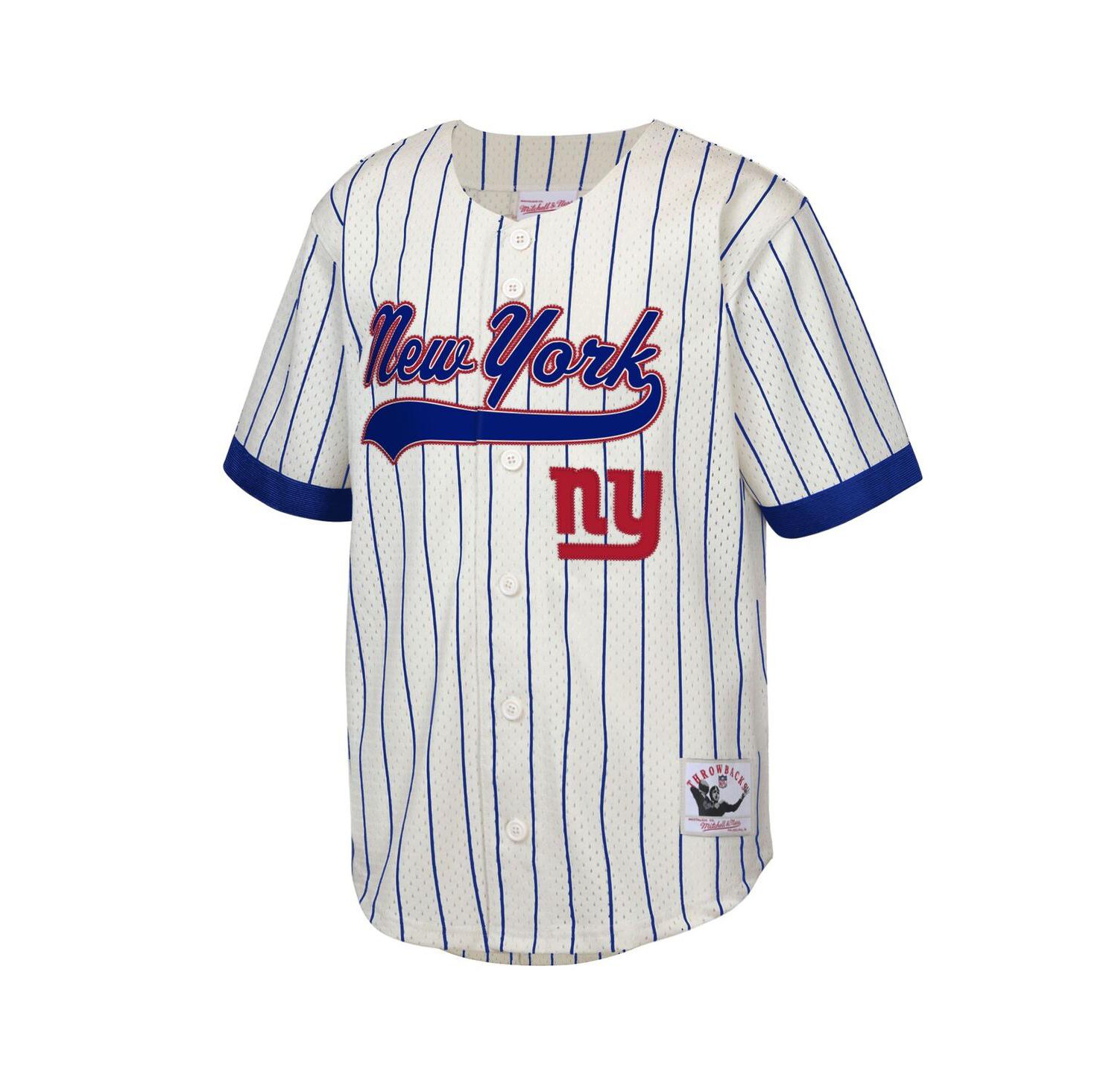 Big Boys and Girls Lawrence Taylor Cream New York Giants Retired Player Name & Number Baseball Jersey