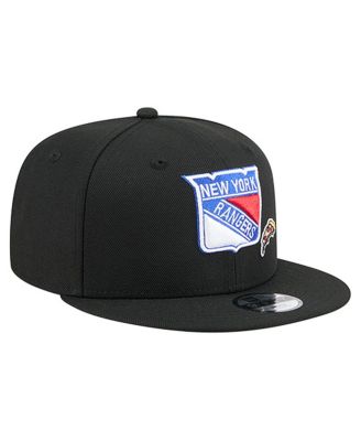 New Era - Big Boys and Girls Black New York Rangers 9FIFTY Snapback Hat