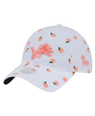 New Era - Women's White Detroit Lions Fruit Pattern 9TWENTY Adjustable Hat