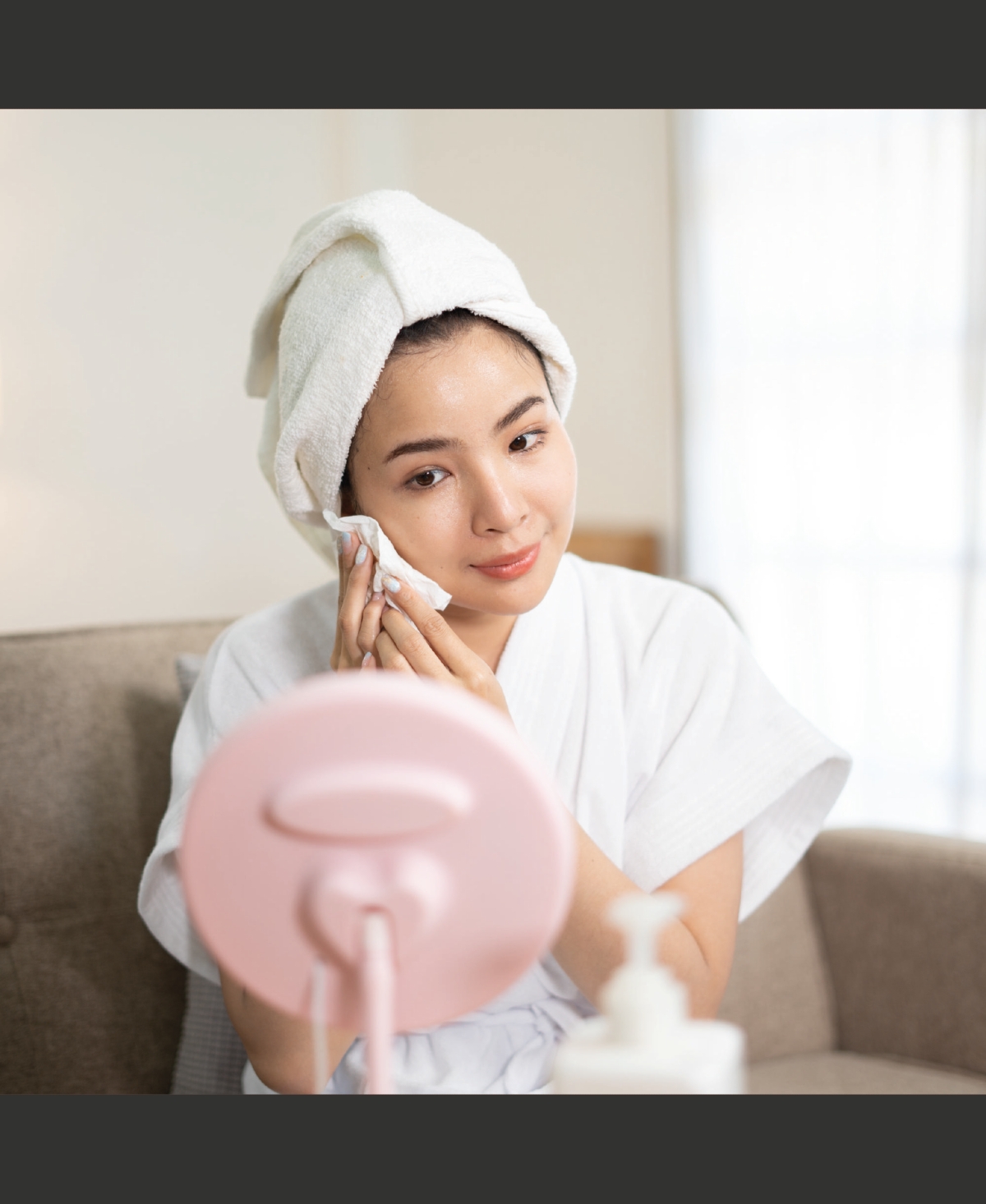 Glow & Go Skincare Essentials Bundle: Nano Facial Steamer + Clean Facial Towels