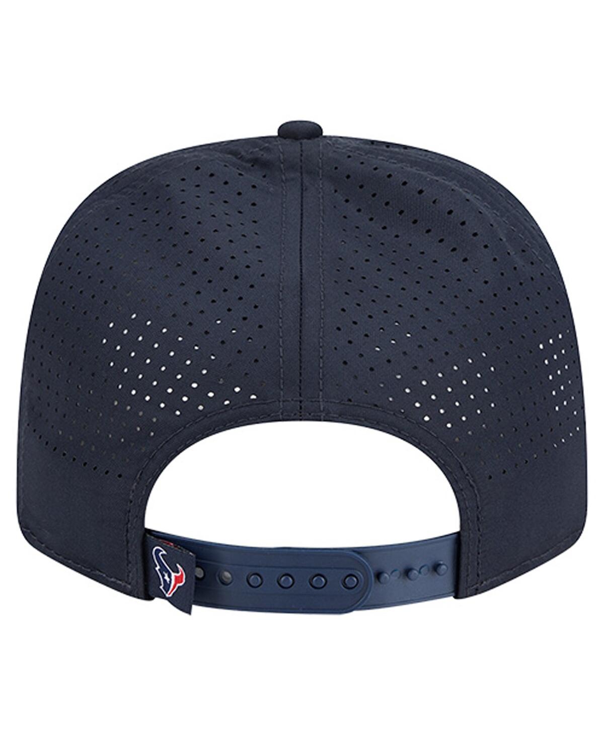 New Era Men's Navy Houston Texans Script 9seventy Adjustable Hat In Blue