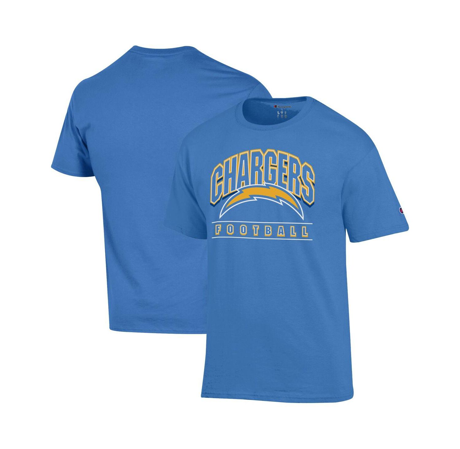 Men's Powder Blue Los Angeles Chargers Football T-Shirt