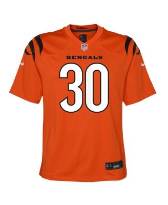 Big Boys and Girls Chase Brown Orange Cincinnati Bengals Alternate Game Jersey