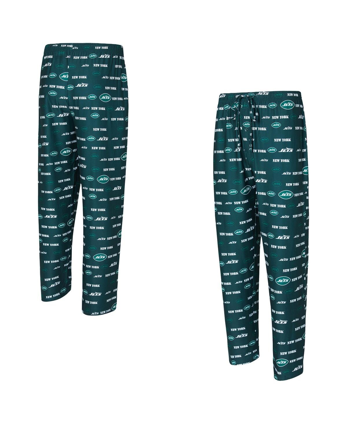 Concepts Sport Men's Green New York Jets Mosaic All Over Print Pants
