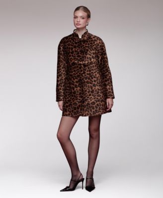 Avec Les Filles - Women's Printed A-Line Empire Waist Jacket