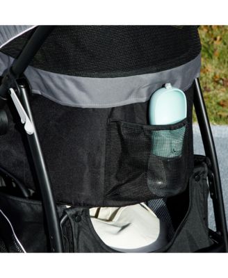 3 in 1 Pet Stroller for Small Dogs and Cats with Detachable Carrier