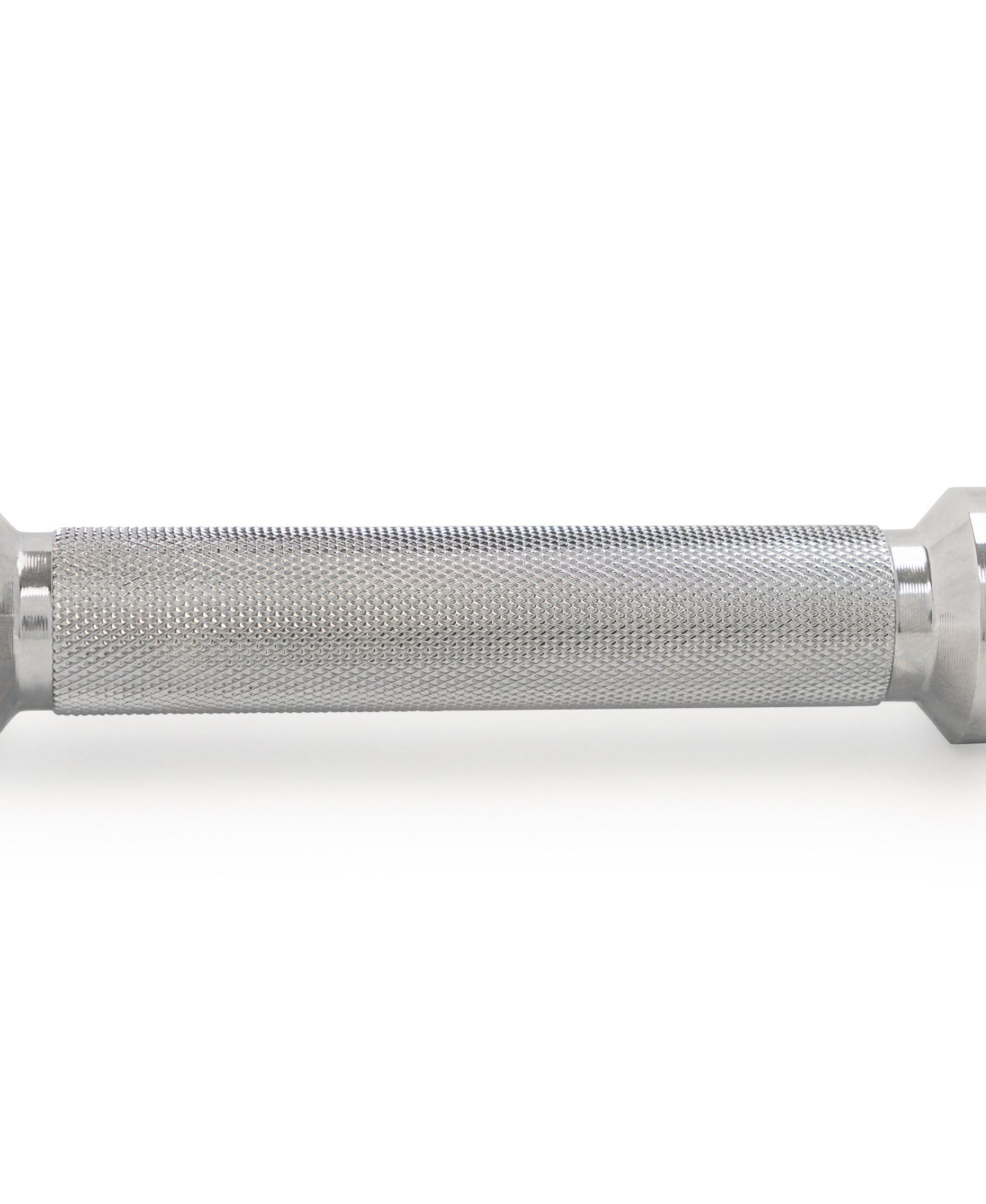 Sunny Health & Fitness Standard 14” Threaded Chrome Dumbbell Bar Set with Star-Lock Collars