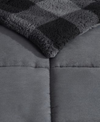 Cabin Plaid Reversible 3-Pc. Comforter Set, King