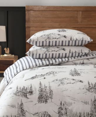 Rocky Mountain Cabin Reversible 2-Pc. Comforter Set, Twin