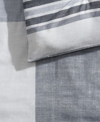 Oversized Plaid Reversible 7-Pc. Comforter Set, Queen