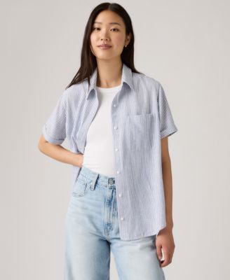 Women's Darlene Printed Short-Sleeve Shirt