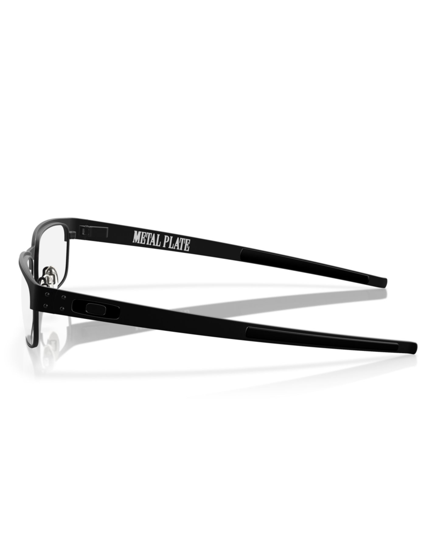 Мужские очки Oakley Man Rectangle Titanium OX5038 Metal Plateâ„¢ Eyeglasses, цвет: Матовый чёрный — фото 3