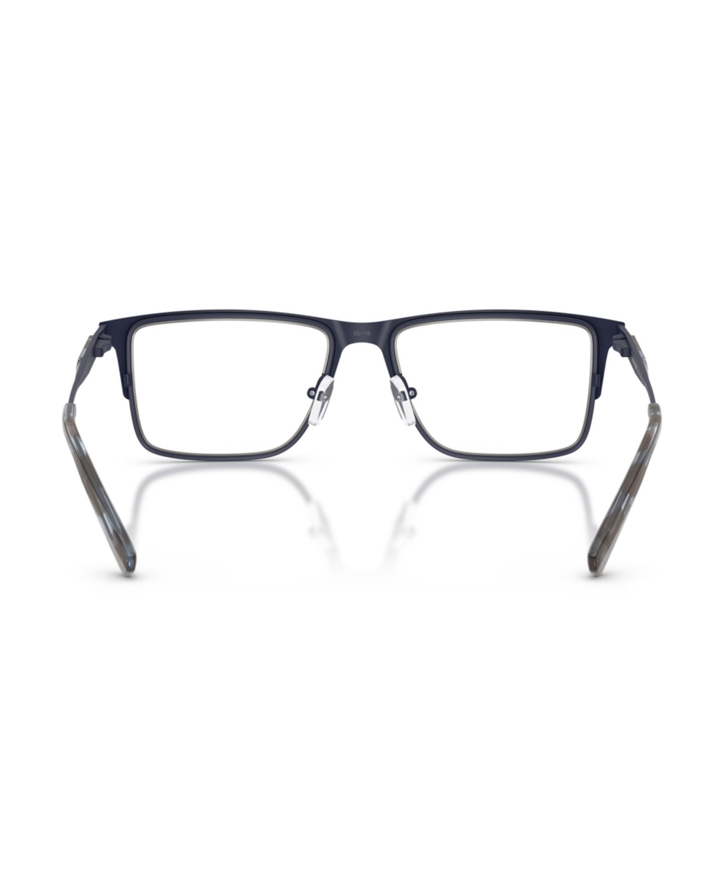 Мужские очки Michael Kors Man Rectangle Metal MK3097 Hidden Hills Eyeglasses, цвет: Матовый тёмно-синий — фото 3