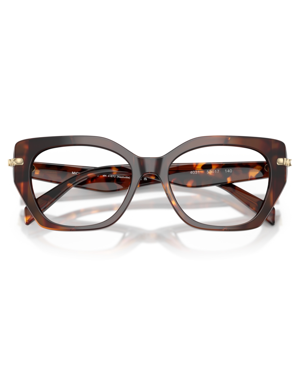 Michael Kors Women's Irregular Nashville Eyeglasses, MK4167U