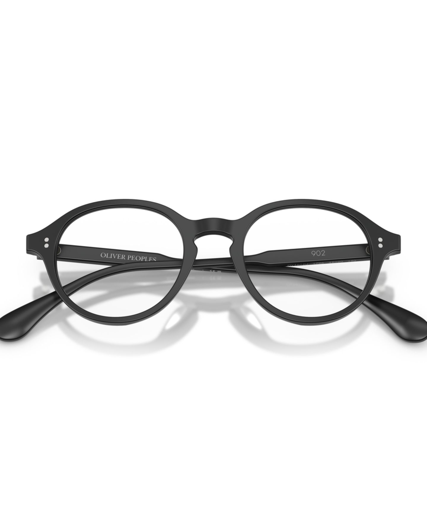 Очки Oliver Peoples Unisex Panthos Plastic OV5602U 902 Eyeglasses, цвет: Матовый чёрный — фото 5