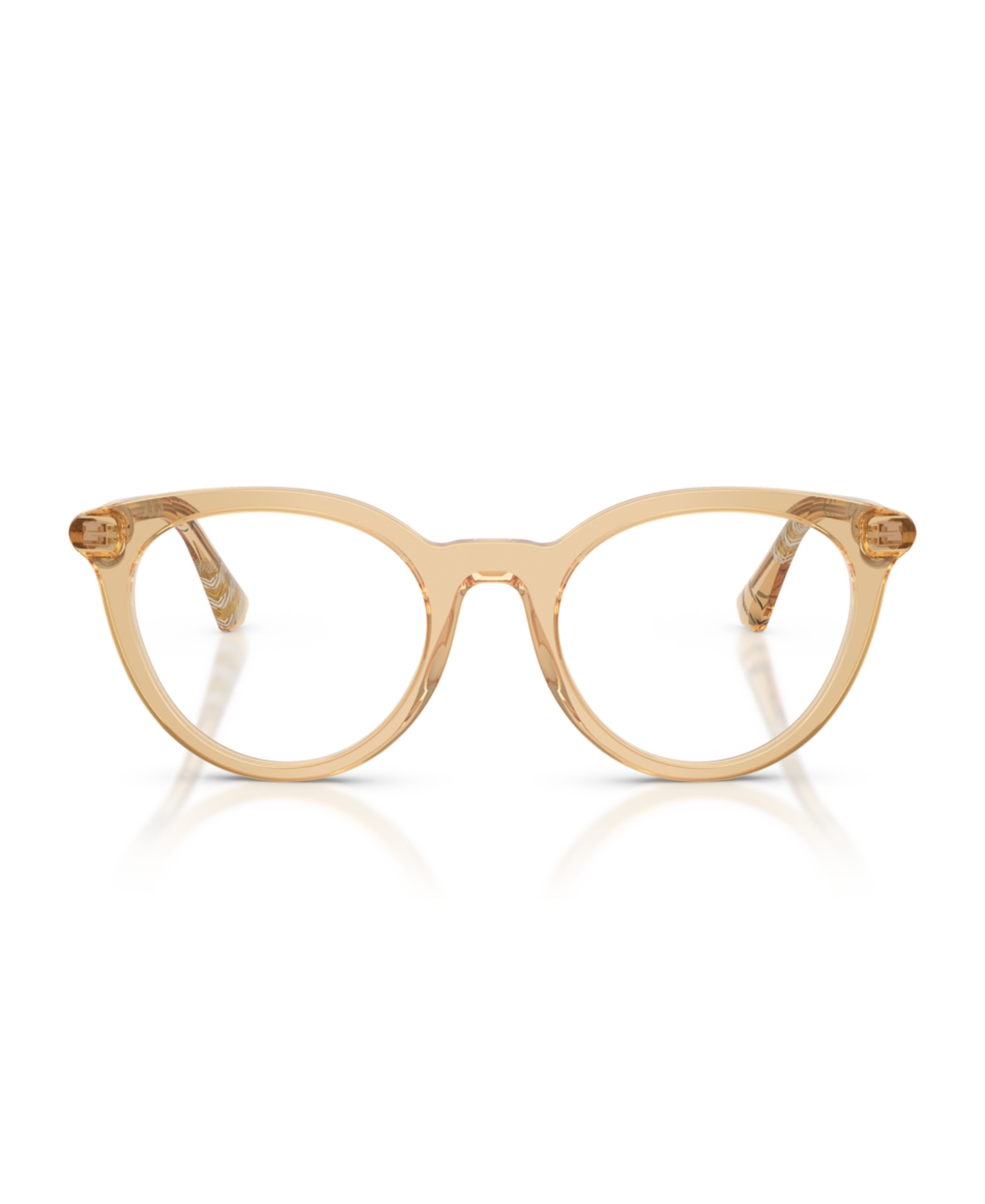 Burberry Women's Round Eyeglasses