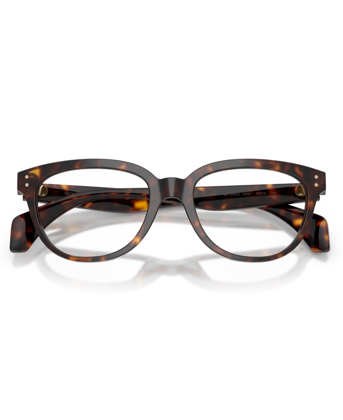 Moncler Unisex Square Eyeglasses