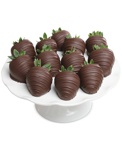 Chocolate Covered Company® 12-pc. Dark Chocolate Covered Strawberries
