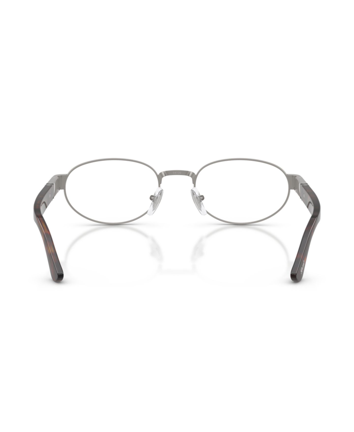 Очки Persol Unisex Oval Metal PO1026V Eyeglasses, цвет: Графитовый металлик — фото 3