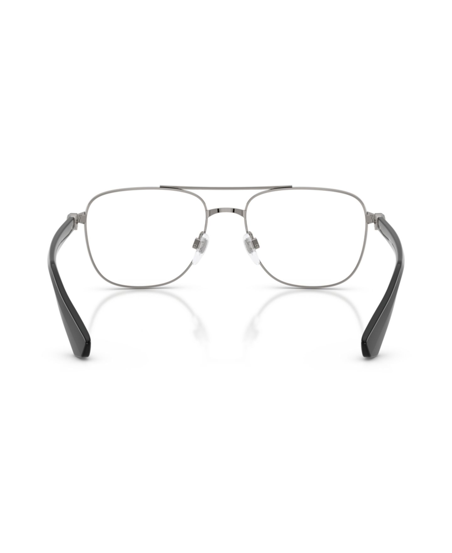 Мужские очки Burberry Man Pilot/Aviator Metal BE1396 Eyeglasses, цвет: Графитовый металлик — фото 4