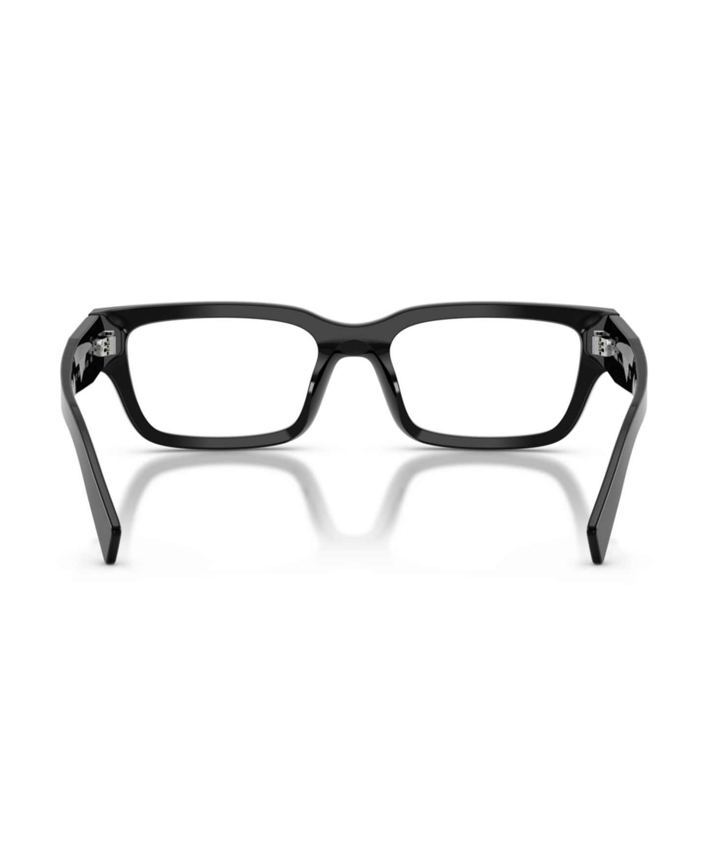 Мужские очки PRADA Man Pillow Plastic PR C02V Eyeglasses, цвет: Чёрный — фото 4