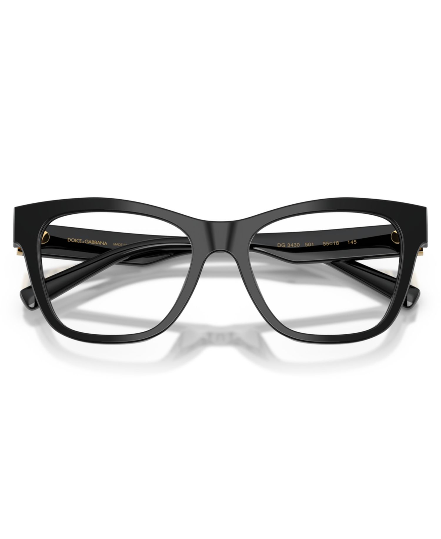 Woman Square Plastic DG3430 Eyeglasses