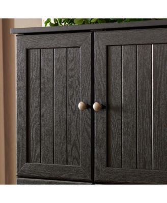 CASAINC 72.4" Tall Storage Cabinet with 8 Doors and 4 Shelves