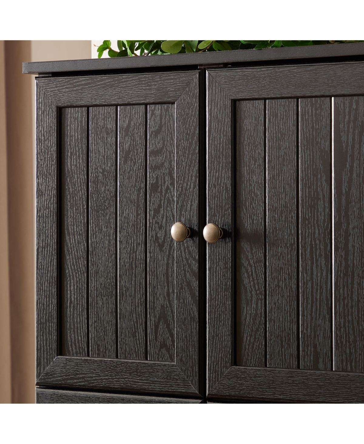 Casainc 72.4" Tall Storage Cabinet with 8 Doors and 4 Shelves, Freestanding Bookshelf for Home Spaces