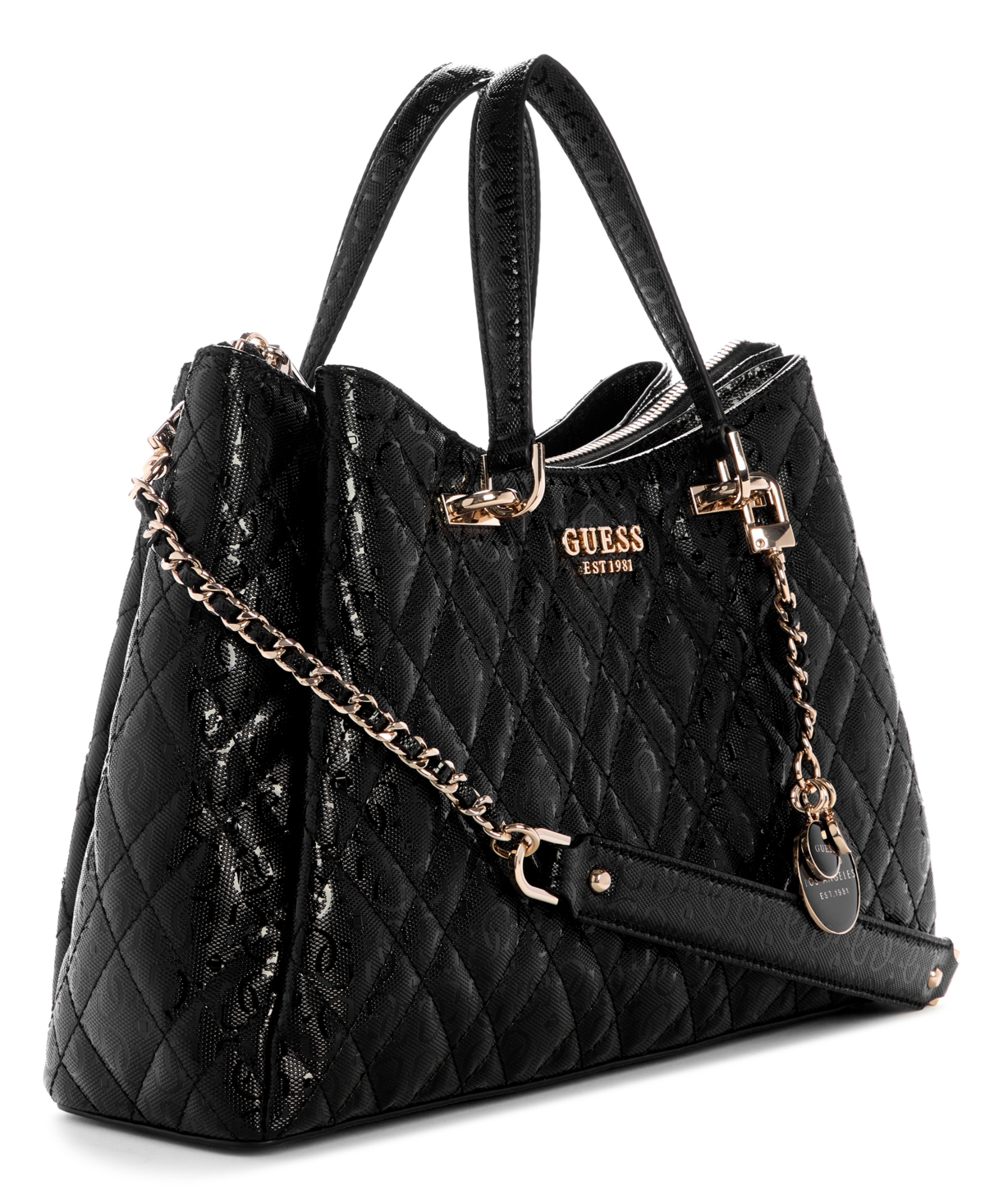 Guess Isemay Girlfriend Medium Satchel Bag