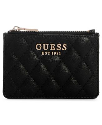 Atabey Top Zip Credit Card Case Wallet