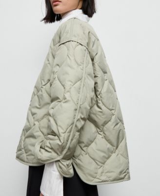 Women's Oversize Quilted Anorak Coat