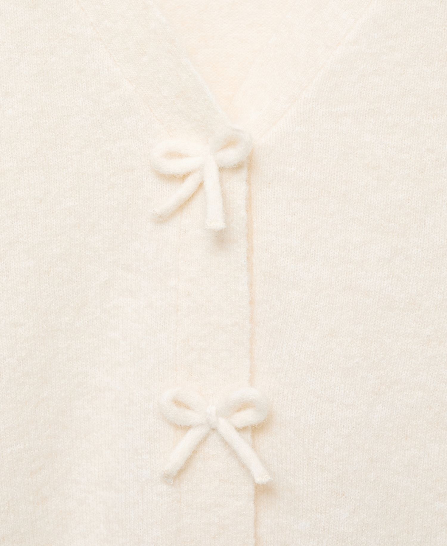Women's V-Neck Wool-Blend Cardigan