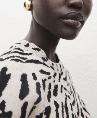 Women's Animal Print Sweater