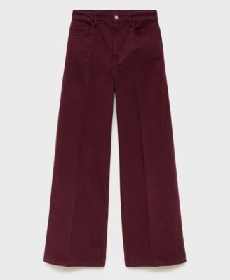 Women's High-Waisted Wide Leg Jeans