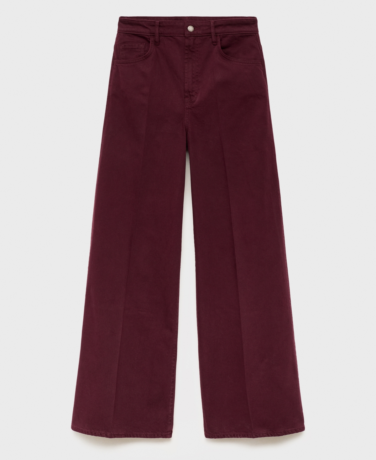 Mango Women's High-Waisted Wide-Leg Jeans