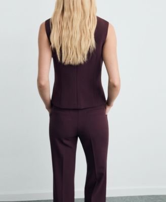 Women's Slim-Fit Suit Vest